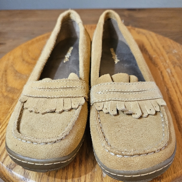 Maripe Lola Suede Moccasins (135035) Brown Size 6 - Picture 11 of 11